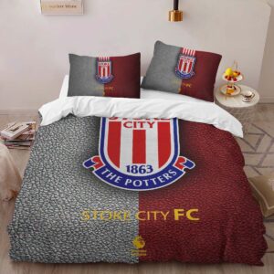 Stoke City Football Club SCFC 18 Duvet Cover Set