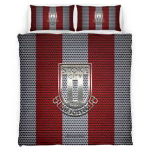 Alternative view of Stoke City Football Club SCFC 13 Duvet Cover Set