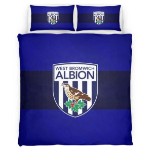 Alternative view of West Bromwich Albion Football Club WBA 06 Duvet Cover Set