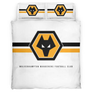 Alternative view of Wolverhampton Wanderers Football Club WWFC 06 Duvet Cover Set