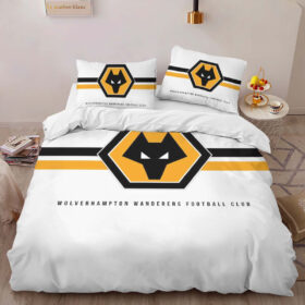 Wolverhampton Wanderers Football Club WWFC 06 Duvet Cover Set
