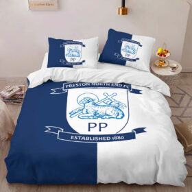 Preston North End Football Club PNEFC 10 Duvet Cover Set