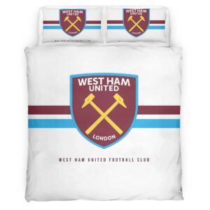 Alternative view of West Ham United Football Club WHUFC 08 Duvet Cover Set