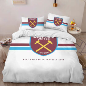 West Ham United Football Club WHUFC 08 Duvet Cover Set