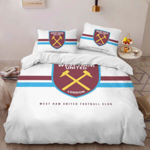 West Ham United Football Club WHUFC 08 Duvet Cover Set