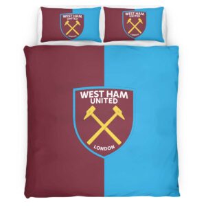 Alternative view of West Ham United Football Club WHUFC 07 Duvet Cover Set