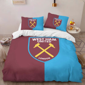 West Ham United Football Club WHUFC 07 Duvet Cover Set