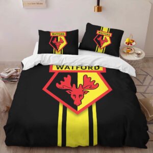 Watford Football Club WFC 19 Duvet Cover Set