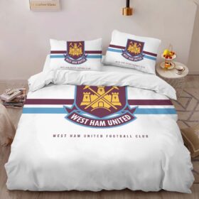 West Ham United Football Club WHUFC 09 Duvet Cover Set