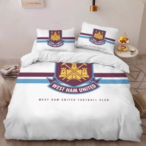 West Ham United Football Club WHUFC 09 Duvet Cover Set