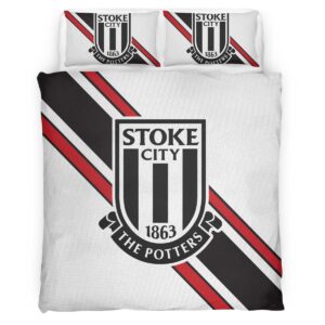 Alternative view of Stoke City Football Club SCFC 01 Duvet Cover Set