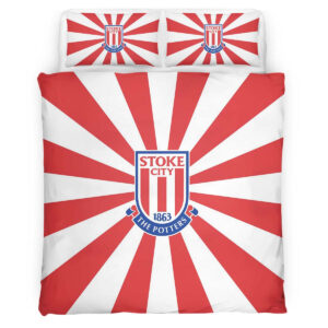 Alternative view of Stoke City Football Club SCFC 04 Duvet Cover Set
