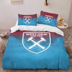 West Ham United Football Club WHUFC 04 Duvet Cover Set
