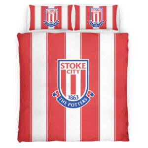 Alternative view of Stoke City Football Club SCFC 03 Duvet Cover Set