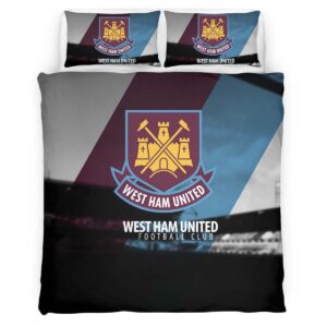 Alternative view of West Ham United Football Club WHUFC 12 Duvet Cover Set