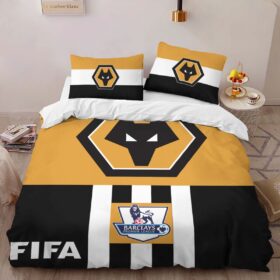 Wolverhampton Wanderers Football Club WWFC 01 Duvet Cover Set