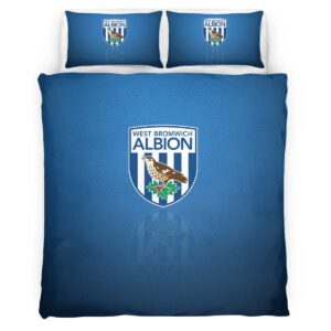 Alternative view of West Bromwich Albion Football Club WBA 05 Duvet Cover Set