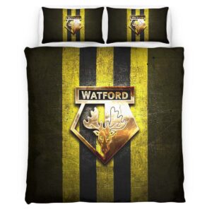 Alternative view of Watford Football Club WFC 08 Duvet Cover Set