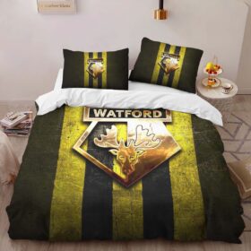 Watford Football Club WFC 08 Duvet Cover Set