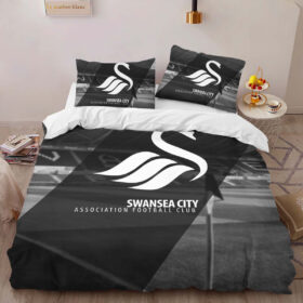 Swansea City Football Club SCFC 10 Duvet Cover Set