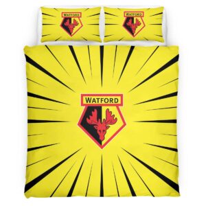 Alternative view of Watford Football Club WFC 16 Duvet Cover Set
