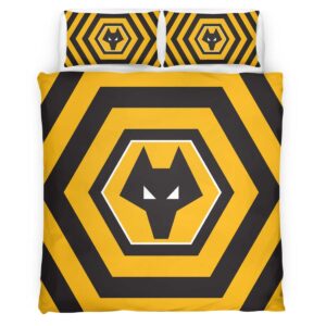 Alternative view of Wolverhampton Wanderers Football Club WWFC 03 Duvet Cover Set