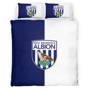 Alternative view of West Bromwich Albion Football Club WBA 01 Duvet Cover Set