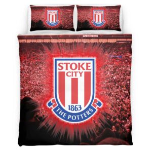 Alternative view of Stoke City Football Club SCFC 05 Duvet Cover Set