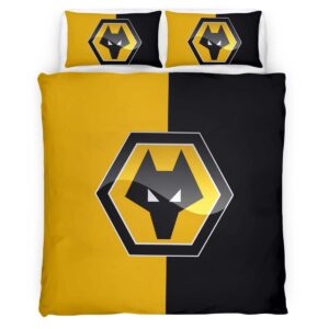 Alternative view of Wolverhampton Wanderers Football Club WWFC 07 Duvet Cover Set