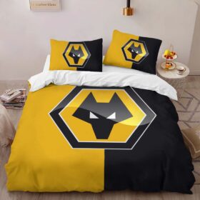 Wolverhampton Wanderers Football Club WWFC 07 Duvet Cover Set