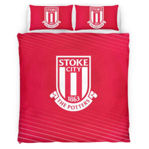 Alternative view of Stoke City Football Club SCFC 20 Duvet Cover Set
