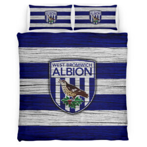 Alternative view of West Bromwich Albion Football Club WBA 07 Duvet Cover Set