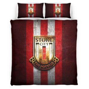 Alternative view of Stoke City Football Club SCFC 12 Duvet Cover Set