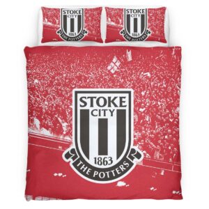 Alternative view of Stoke City Football Club SCFC 14 Duvet Cover Set