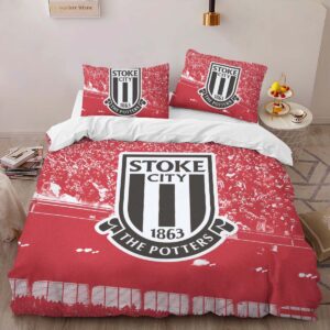 Stoke City Football Club SCFC 14 Duvet Cover Set