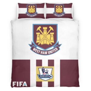 Alternative view of West Ham United Football Club WHUFC 05 Duvet Cover Set