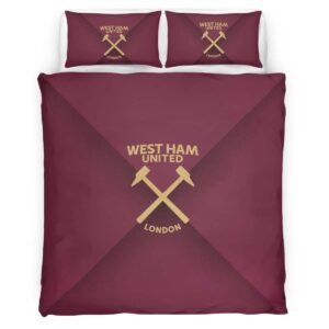 Alternative view of West Ham United Football Club WHUFC 06 Duvet Cover Set
