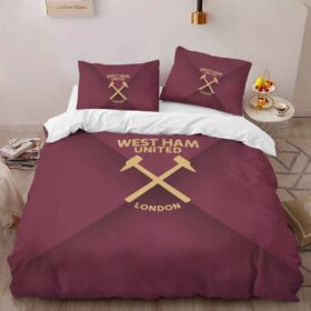 West Ham United Football Club WHUFC 06 Duvet Cover Set