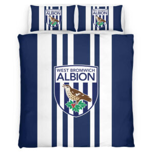 Alternative view of West Bromwich Albion Football Club WBA 03 Duvet Cover Set
