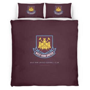 Alternative view of West Ham United Football Club WHUFC 11 Duvet Cover Set