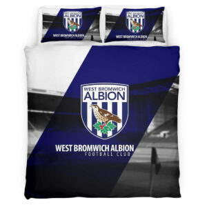 Alternative view of West Bromwich Albion Football Club WBA 02 Duvet Cover Set