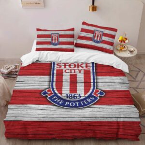 Stoke City Football Club SCFC 10 Duvet Cover Set