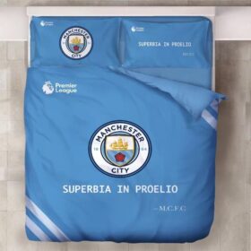 Manchester City Football Club MCFC 25 Duvet Cover Set