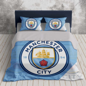Manchester City Football Club MCFC 19 Duvet Cover Set