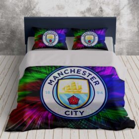 Manchester City Football Club MCFC 18 Duvet Cover Set