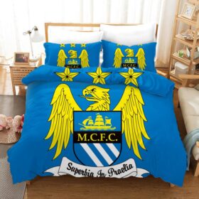 Manchester City Football Club MCFC 14 Duvet Cover Set