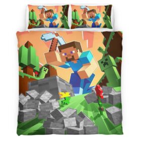 herobrine minecraft character 1013 Duvet Cover