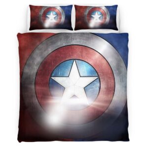 marvel legends captain america shield 4 Duvet Cover