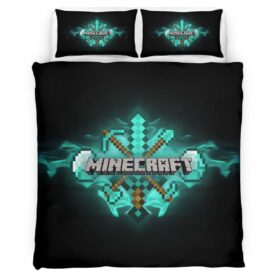weapon sword minecraft Duvet Cover