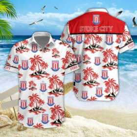Stoke City Hawaiian Shirt